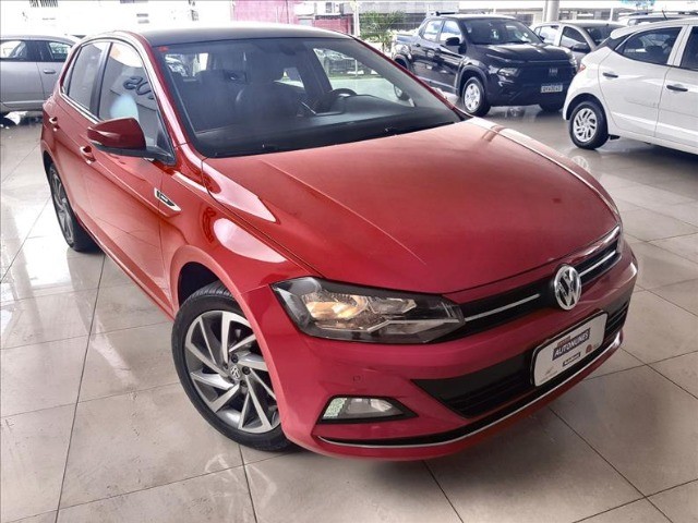 polo highline 2019 vermelho