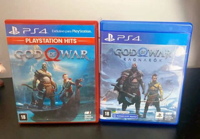 JOGO GOD OF WAR RAGNAROK PARA PS4 LACRADO - GAMES & ELETRONICOS