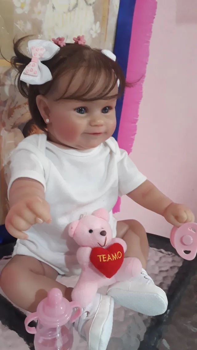 Boneca Bebê Reborn Julinha