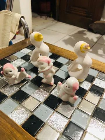 Bebilos antigos porcelana 5 unidades