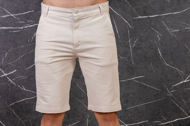 Bermudas Masculinas Brim c/ Lycra  - Foto 2