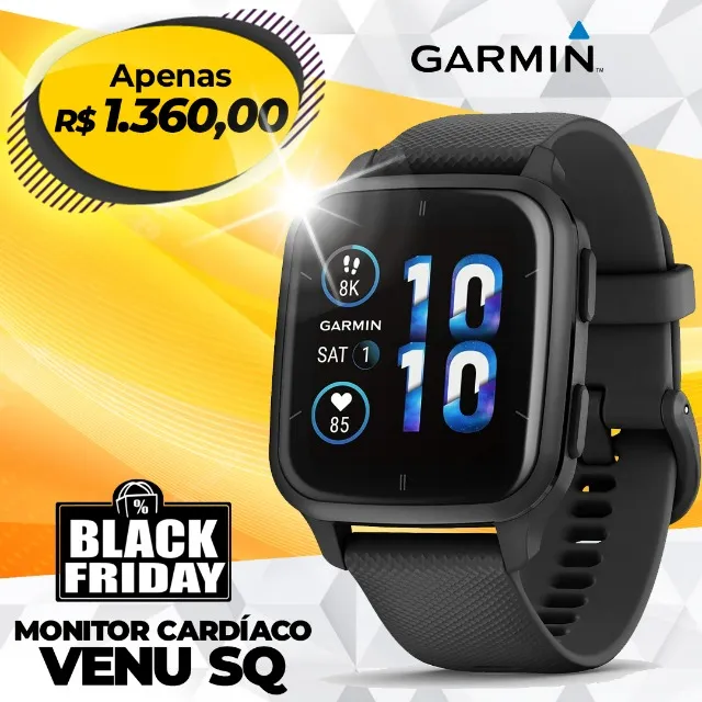 Relógio Garmin Instinct 2S - Grafite com Monitor Cardíaco de Pulso e GPS