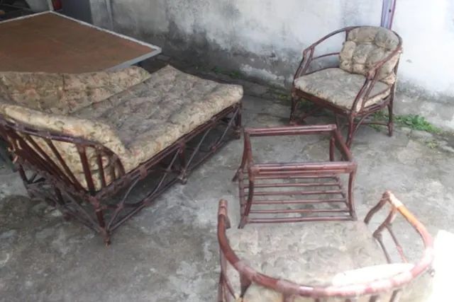moveis de bambu diferenciado para sala interna ou externa - Foto 3