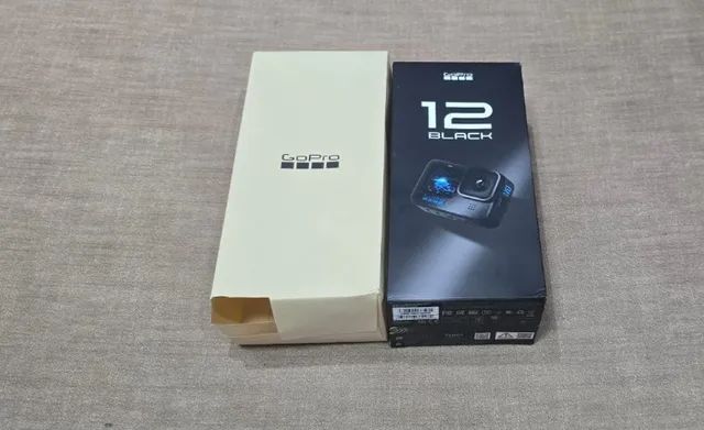 Gopro Hero 12 Black Câmera de Ação, Extra Bastão de Selfie Carbono até 290cm, Novo - Foto 2