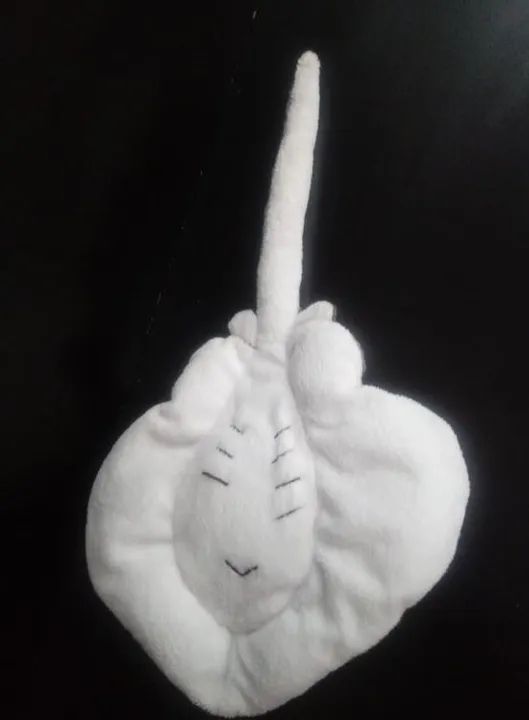 RAIA DE PELÚCIA 35CM - Foto 2