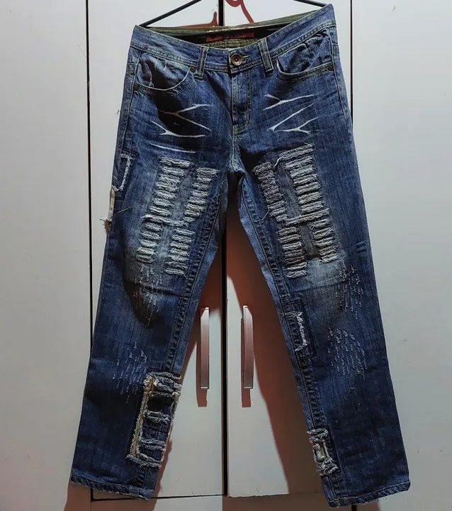 40cm.larg/97cm.alt Jeans ORIGINAL Masculina adulto semi nova.