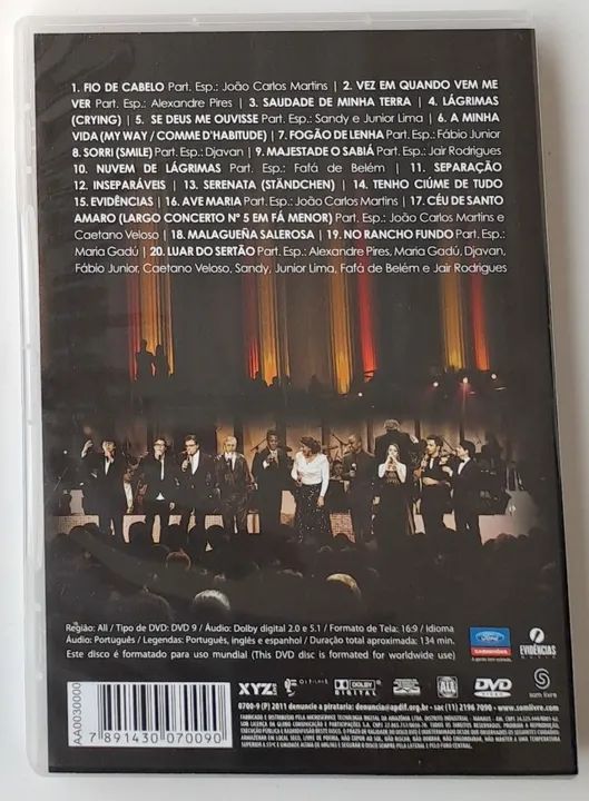 DVD Chitãozinho e Xororó Sinfônico - Foto 2