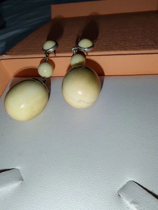 Brincos de Marfim  - Foto 4