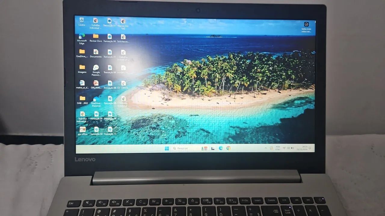 Notebook lenovo 330 i5-8250 U - 8 gb de ram  - 1 TB HD