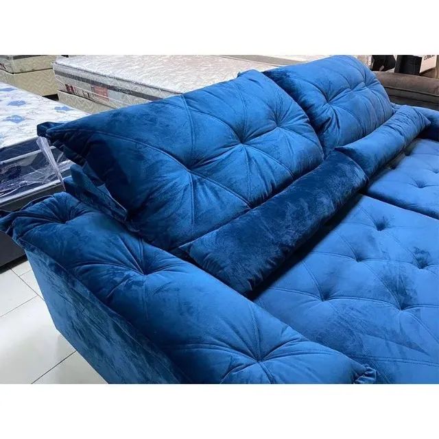 Sofá Retrátil e Reclinável Ferrara - Foto 4