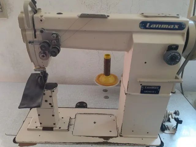 Maquina de Costura Lanmax Bivolt Maq Esquerda - Foto 4