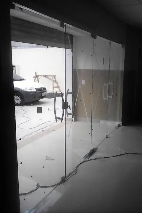 Mola de piso para Porta de Vidro - Foto 4