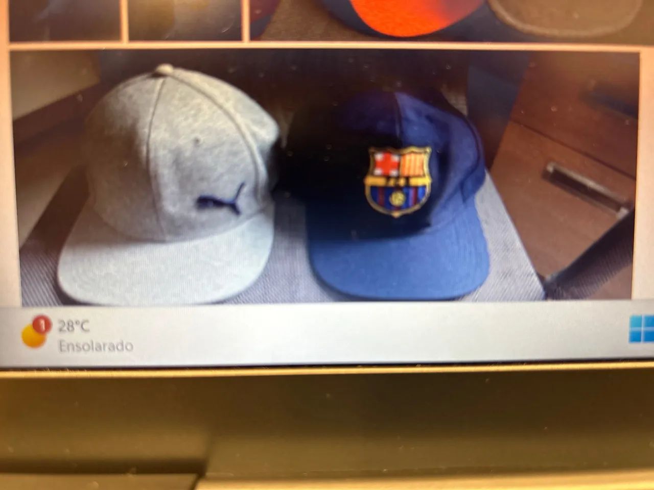 Bonés Puma e Nike(Barcelona)