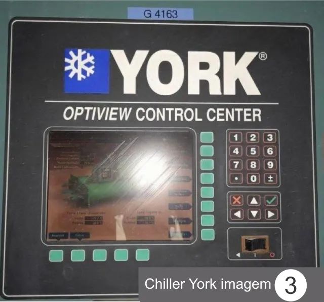 Chiller centrifugo Marca York 1.000 TR semi novo - Foto 6