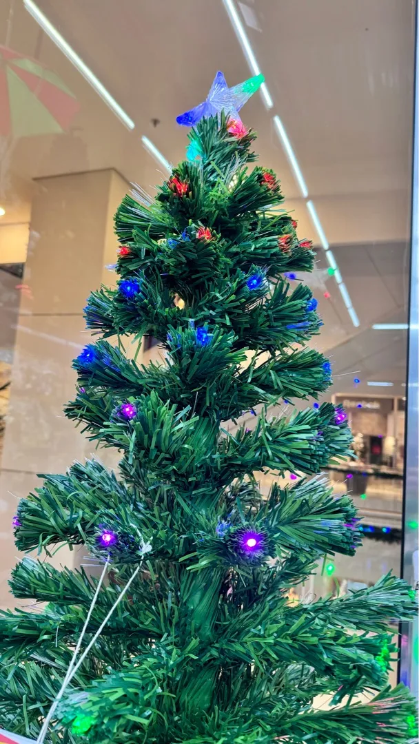 Árvore de Natal com pisca de led