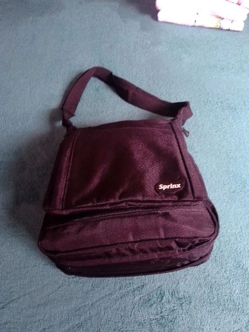 Bolsa de Ombro Masculina Preta - Foto 4