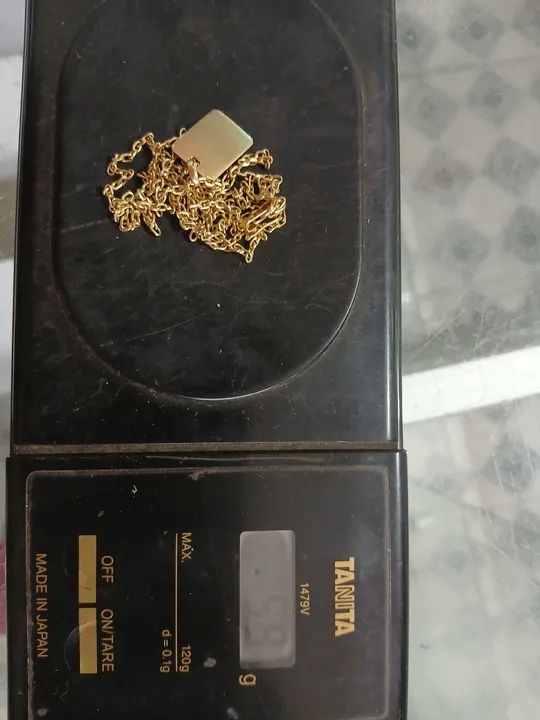 Cordão de Ouro 18k com Pingente