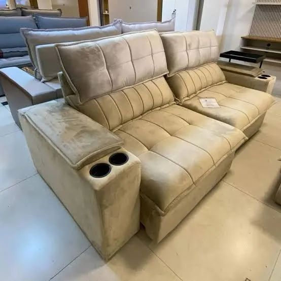 Sofá Retrátil e Reclinável NIBBI - Foto 2