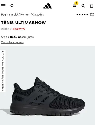 Tenis UltimaShow Adidas 