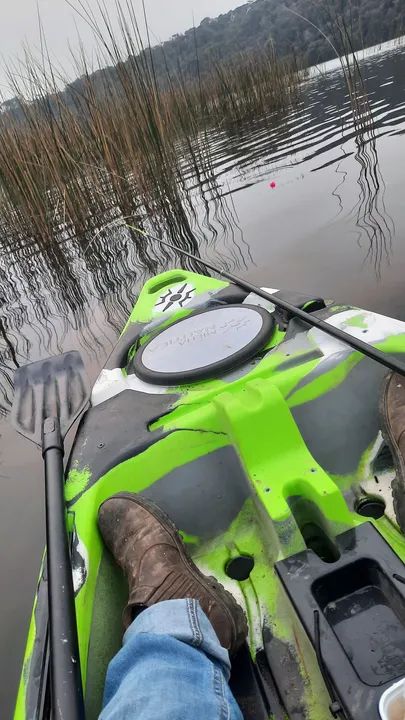 Caiaque leader milha nautica verde camuflado  - Foto 6