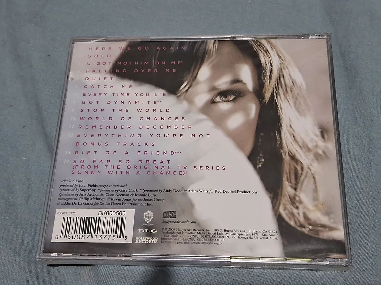 CD Demi Lovato - Here We Go Again 2009 (LACRADO) - Foto 2