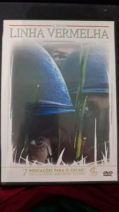 DVD filme Além da linha vermelha