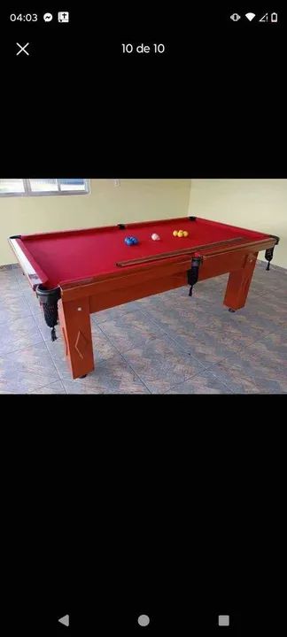 Sinuca Tipo Bilhar E Ping Pong - Foto 6