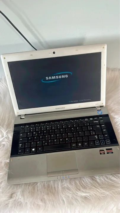 Notebook Samsung com tela de 15.6 polegadas