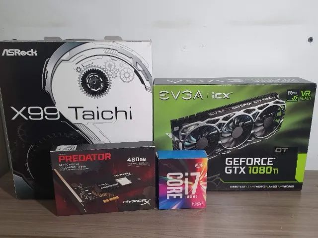 Pc I7 6800k 32gb Gtx 1080ti Ssd480gb