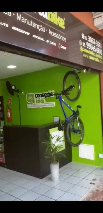 Kit Suporte Vertical Para Bicicletas "NÃO ENTREGAMOS" - Foto 2