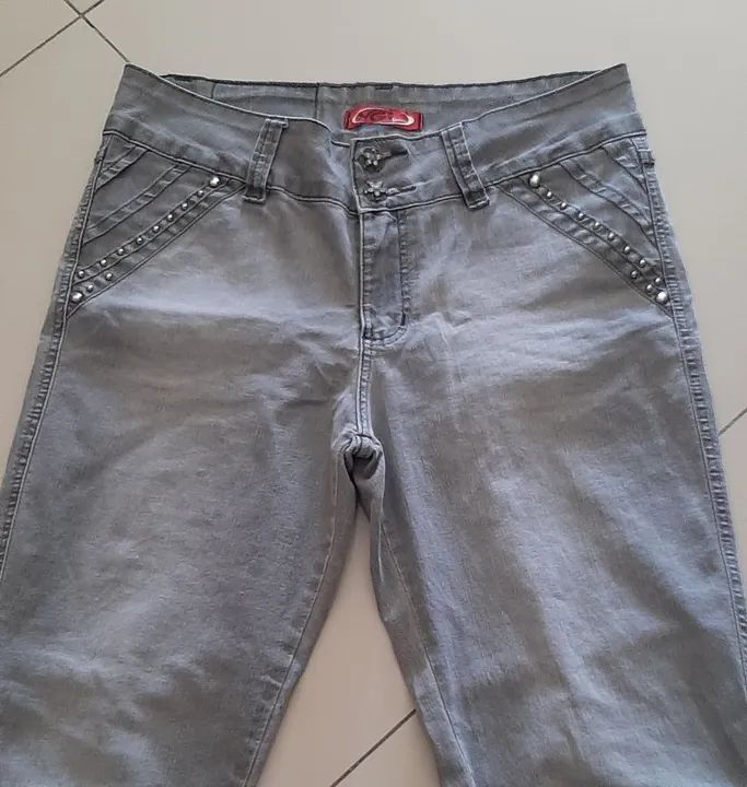 Calça jeans feminina  - Foto 2