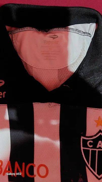 Camisa do Atlético Mineiro - Topper - Infantil tamanho 10 - Foto 4