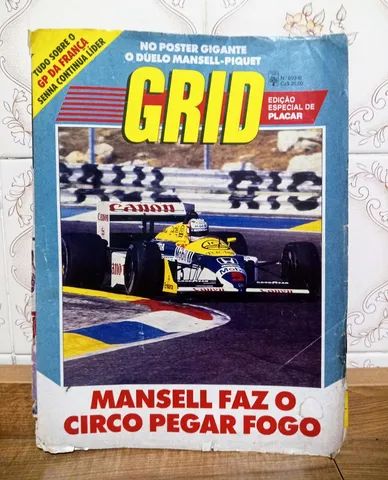 Combo C/ 03 Pôsteres Brasil Tetra, Senna + Mansell e Piquet - VENDO O LOTE OU UNIDADE  - Foto 4