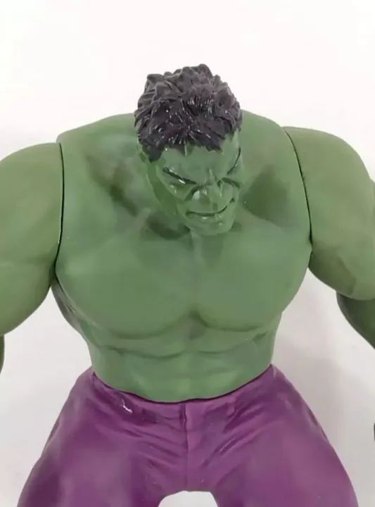 Boneco Hulk Coleção Olympus Marvel Hasbro original 15cm. Vingadores, Avengers. - Foto 5