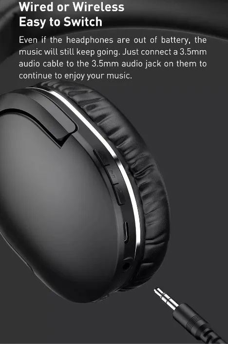 Headphone Baseus D02 Pro BT 5.3 Drivers 40mm - Foto 3