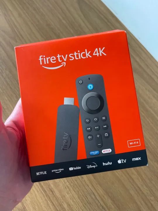 Fire TV Stick 4K - Novo na caixa LACRADO