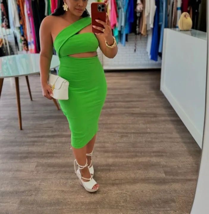 Vestido verde -  um arraso! - Foto 2