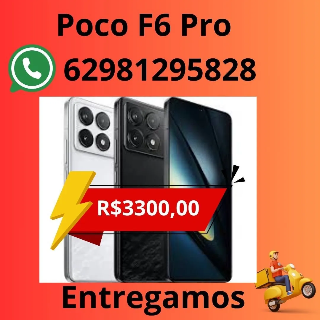 Celular Poco F6 Pro 5G NFC 512Gb 12Gb Ram Lacrado