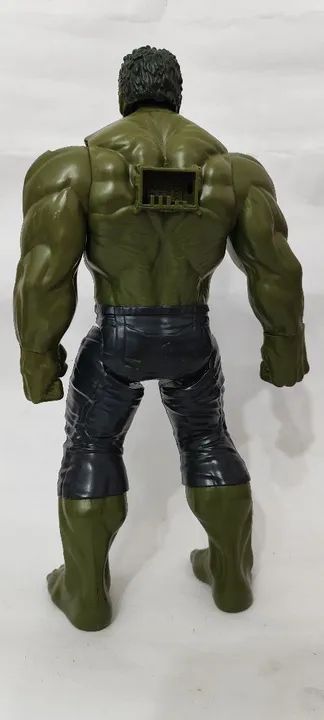 Boneco Hulk Marvel Hasbro Usado  - Foto 4