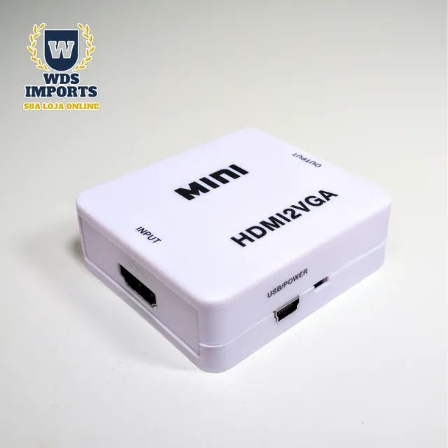 Conversor de video Hdmi Para Vga - Foto 2