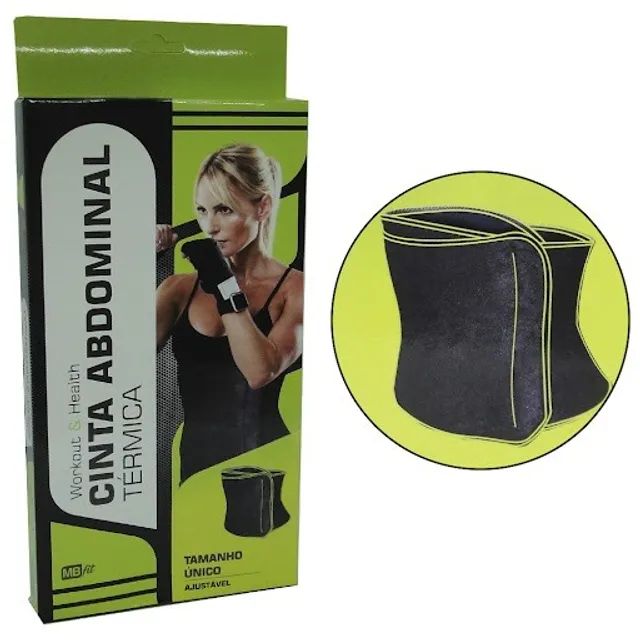 Cinta Abdominal Termica Neopreme Respiravel Mbfit Gb57214