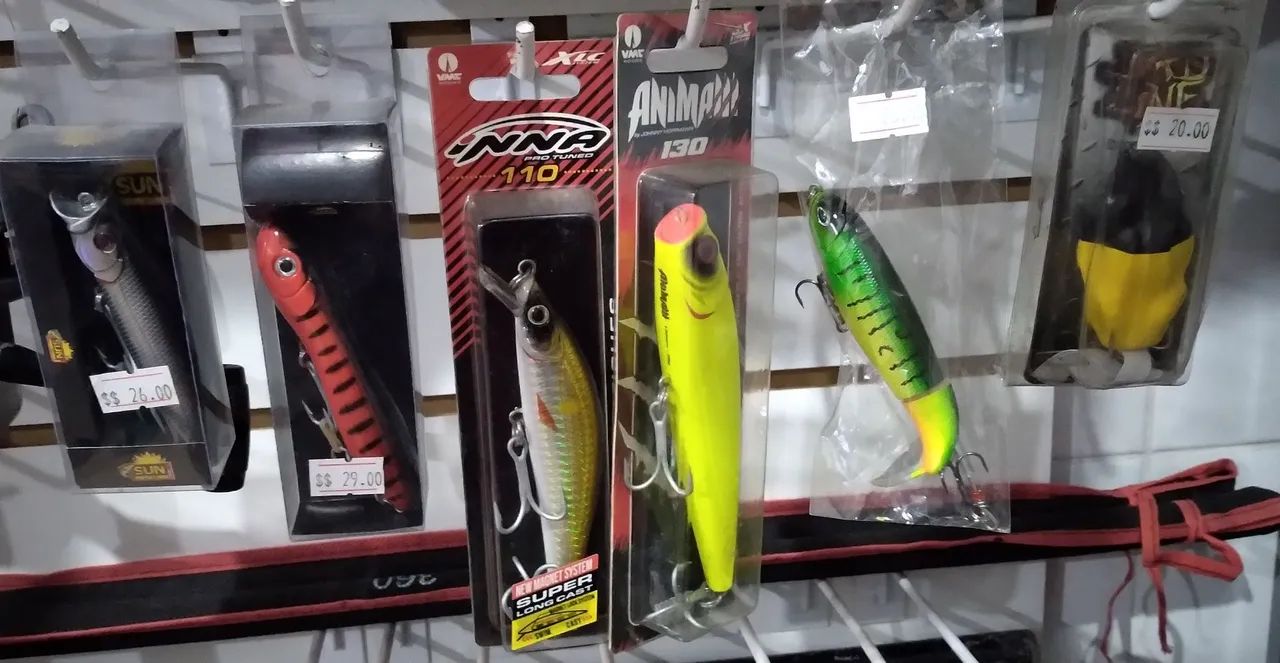 Tudo por 100 ....iscas artificiais novas  - Foto 2