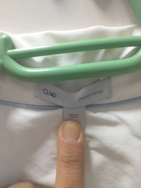 Camisa branca da Gap - Foto 3
