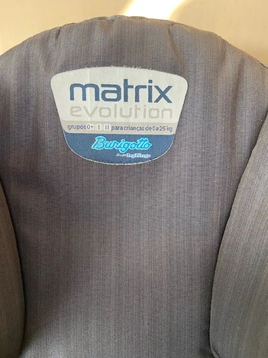 Cadeira para Auto Burigotto Matrix Evolution K Preto - Foto 4