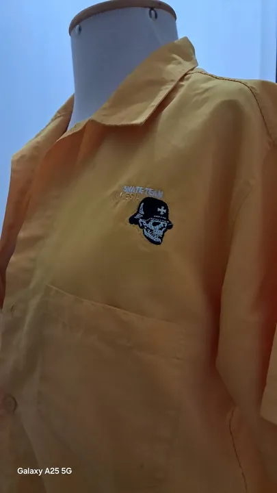 Camisa Maresia microfibra amarela /P