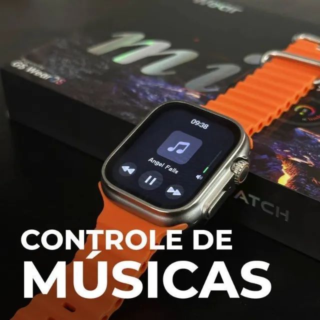 GS10 Ultra Mini|41mm| Watch face atualizadas Serie 10 - Foto 6