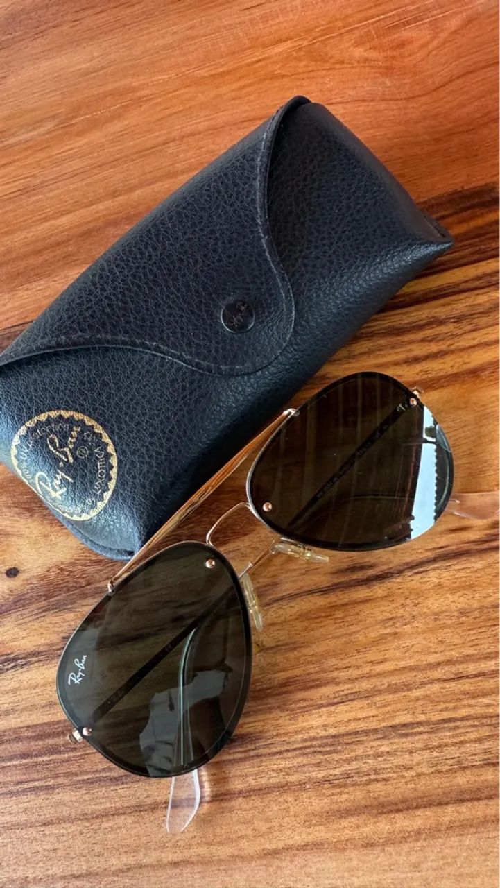 Óculos de Sol Ray-Ban Blaze Aviator - Foto 3