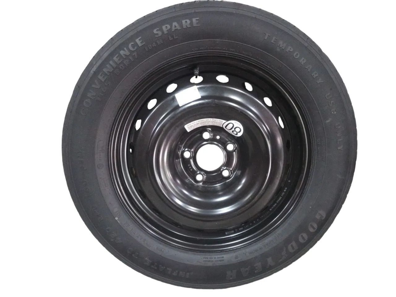 Estepe Jeep Compass 1.3 2022 Pneu Goodyear T165/80 R17