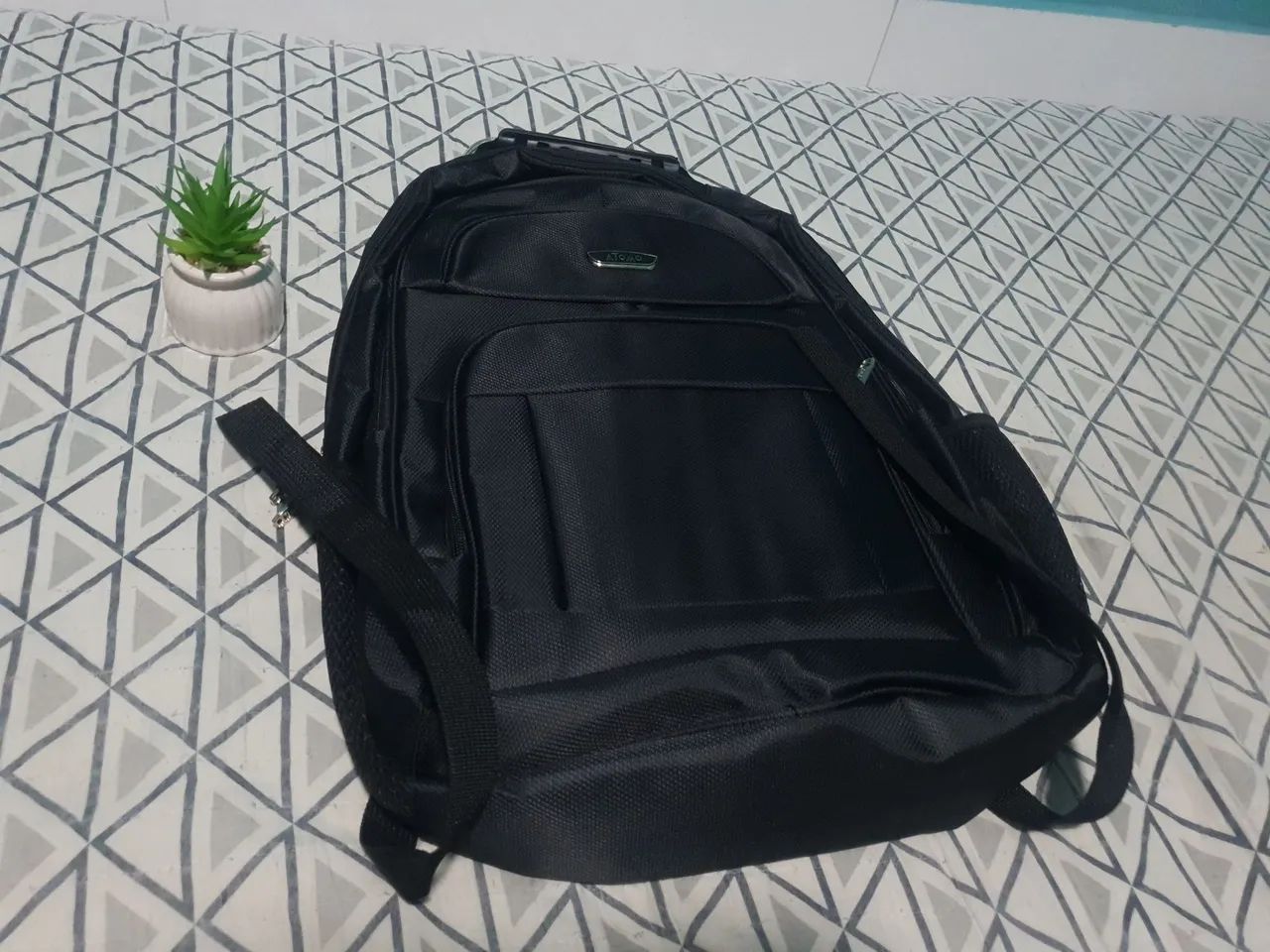 Mochila masculina, bolsa executiva para trabalho entre outras - Foto 4