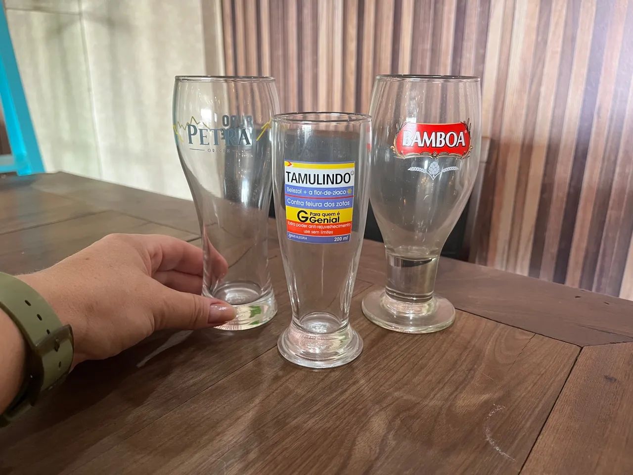 Conjunto de taças, Copos e Canecas de Vidro - Foto 5